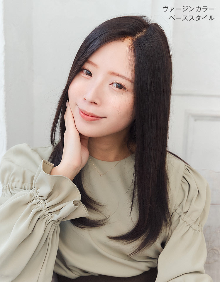 REMY人毛100%天使の風渡るレース フルウィッグ ロング｜リネアストリア