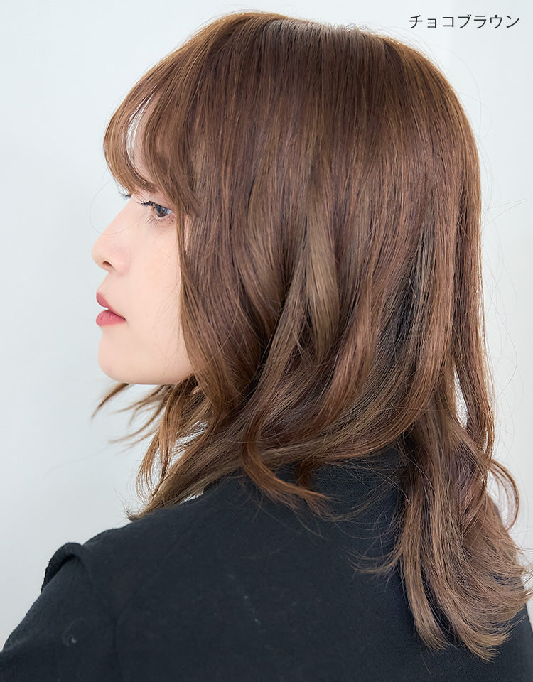 ヘアピース ロングストレートplus人毛100%/ヘアピース ロング