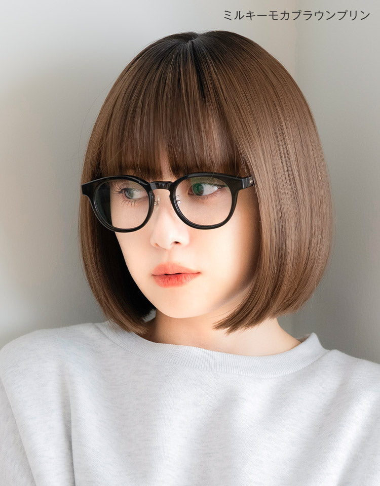 カスタム】天使のミニボブ フルウィッグ ショート｜リネアストリア