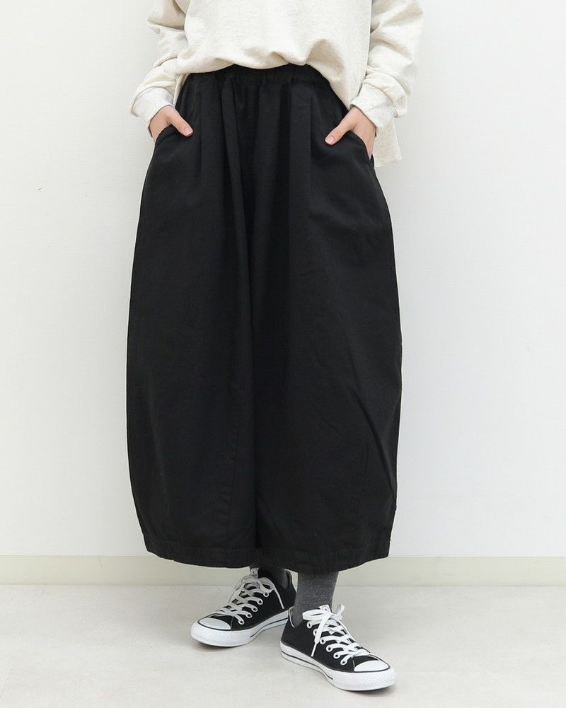 grin］オックスコクーンガウチョパンツ／グリン ｜オンセブンデイズ