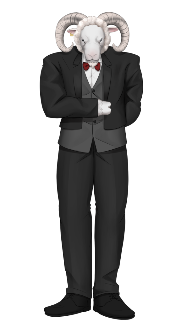 ヒツジの執事 – イラストノーカ