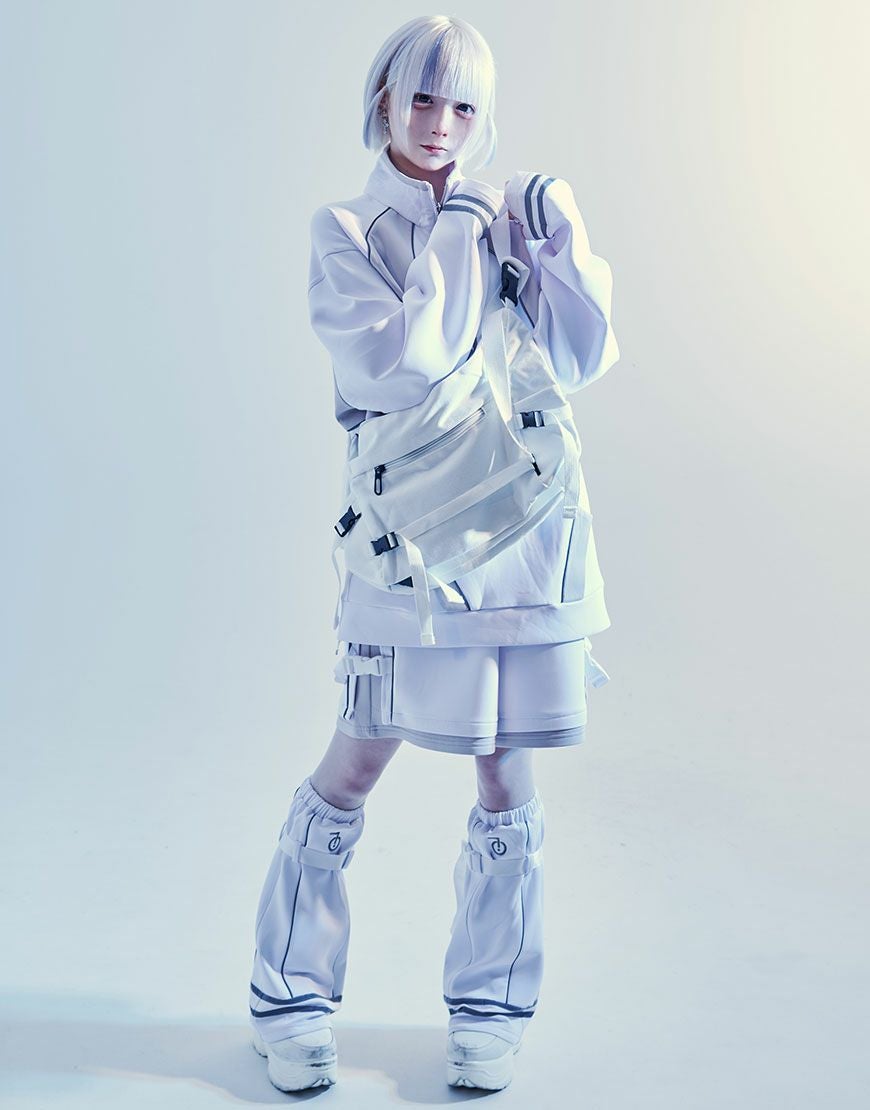 ililil【イルイルイルサイバーリフレクターレッグカバー/全2色