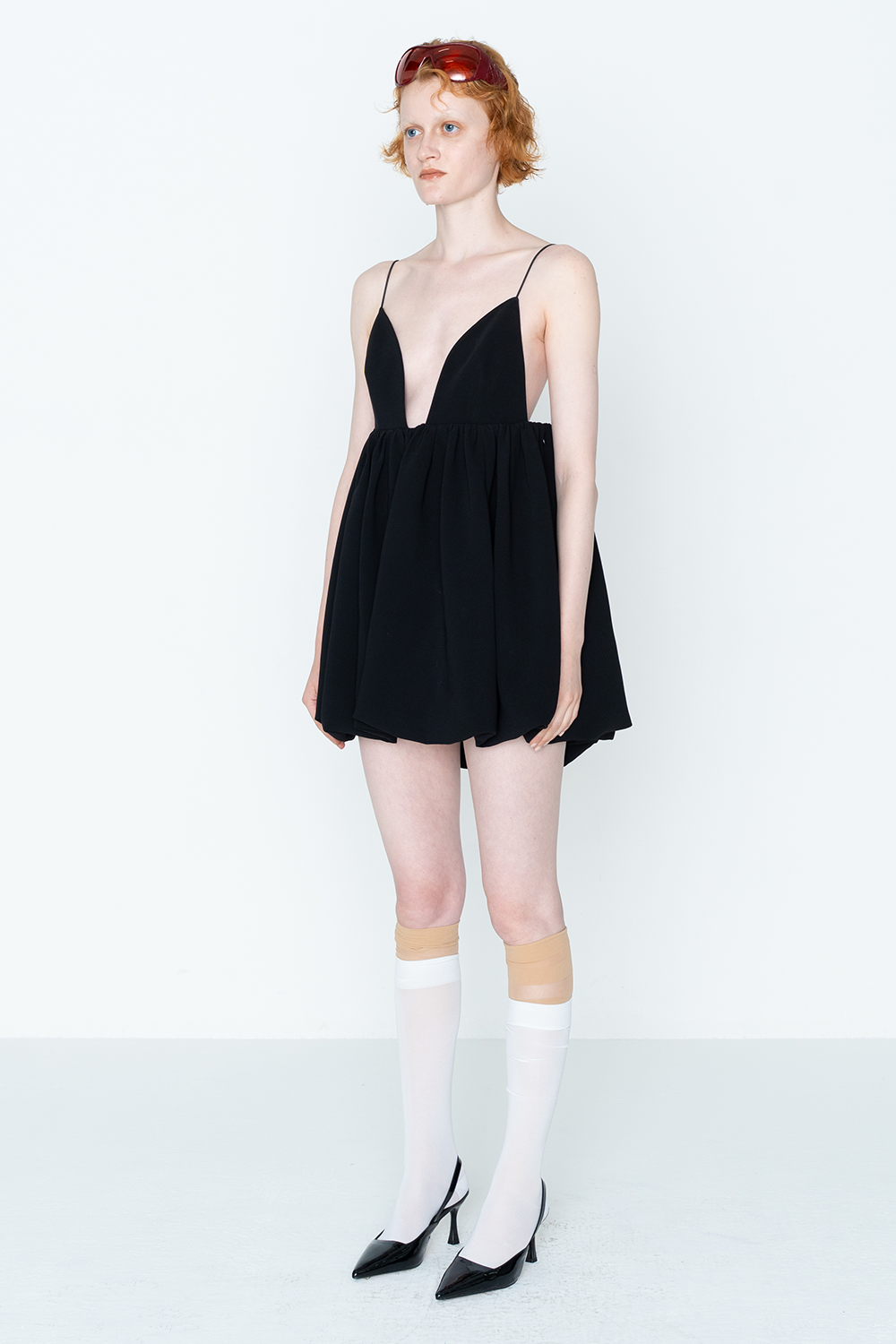 BALLOON TUNIC/BLK – IMMUNE