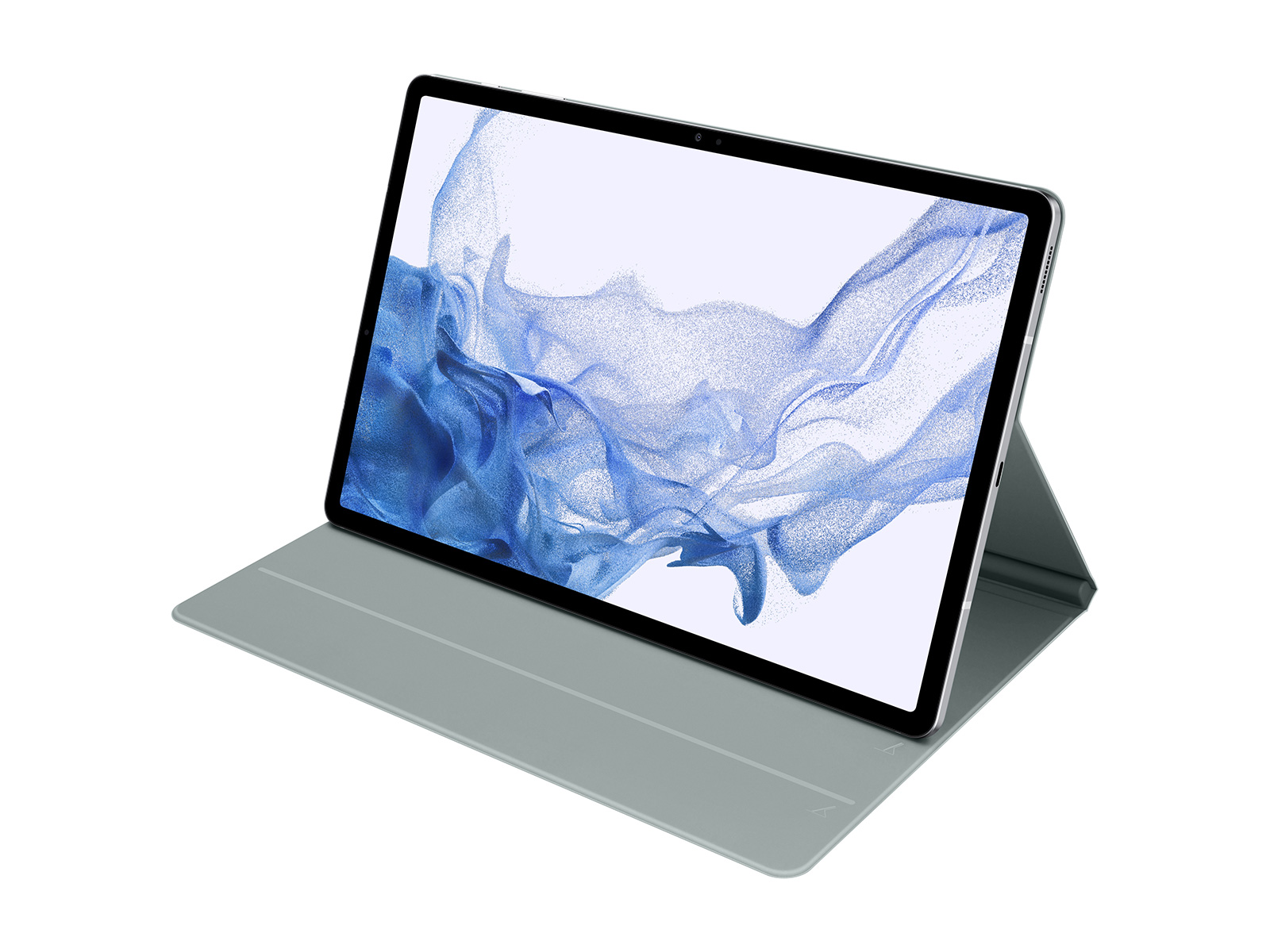 Galaxy Tab S8+, Galaxy Tab S7 FE Book Cover, Light Green Mobile