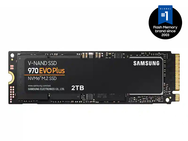 SSD 970 EVO Plus NVMe® M.2 2 TB Memory & Storage - MZ-V7S2T0B/AM