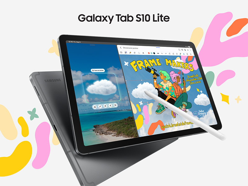 Galaxy Tab S10 Lite 128GB | Gray Tablet (Wi-Fi) | Samsung US