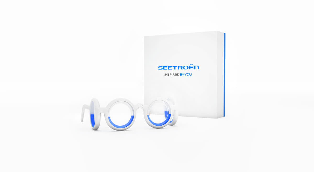 渋滞時のストレス軽減?! シトロエンがリラックス効果のある「メガネ