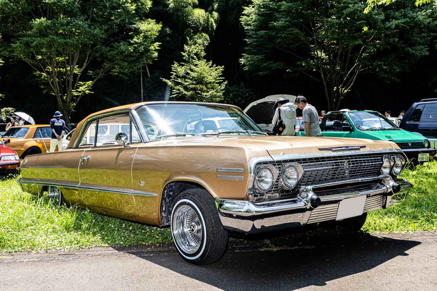 レベル60年インパラ ローライダー 彼女の愛車は'60年代のシボレー