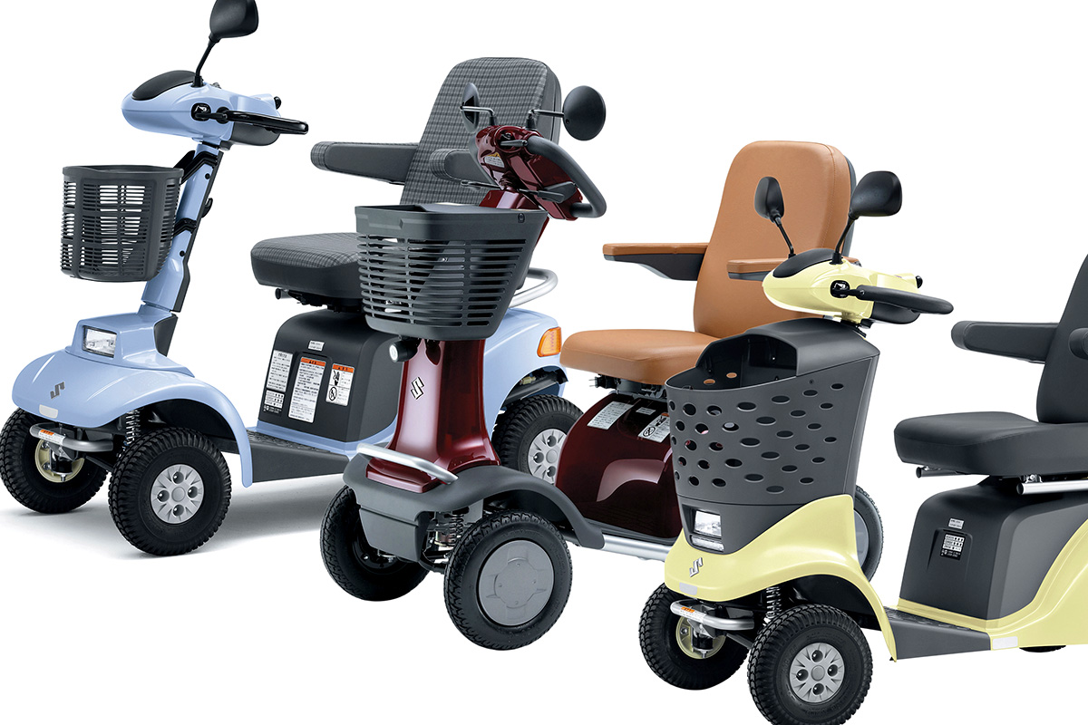 高齢者のハイテクEVはなんと「歩行者」扱い！ スズキ「セニアカー」の