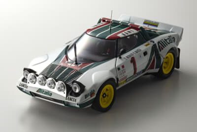 14年ぶりに改良！ 京商から1/18スケール「ランチア ストラトスHF