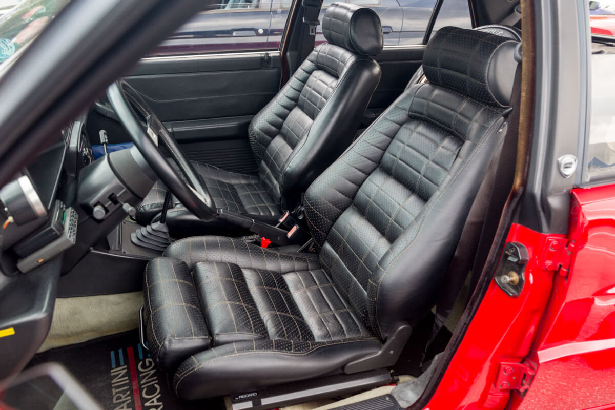 画像ギャラリー】彼氏のランチア「デルタ」は「レイズTE37」をセット