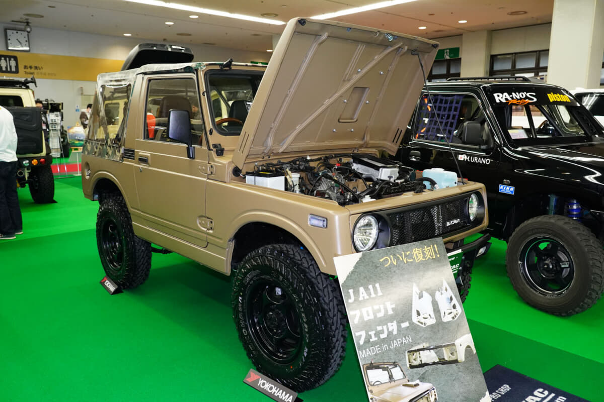 2代目スズキ「ジムニー」を末永く楽しむパーツ満載！「ジムケンタック