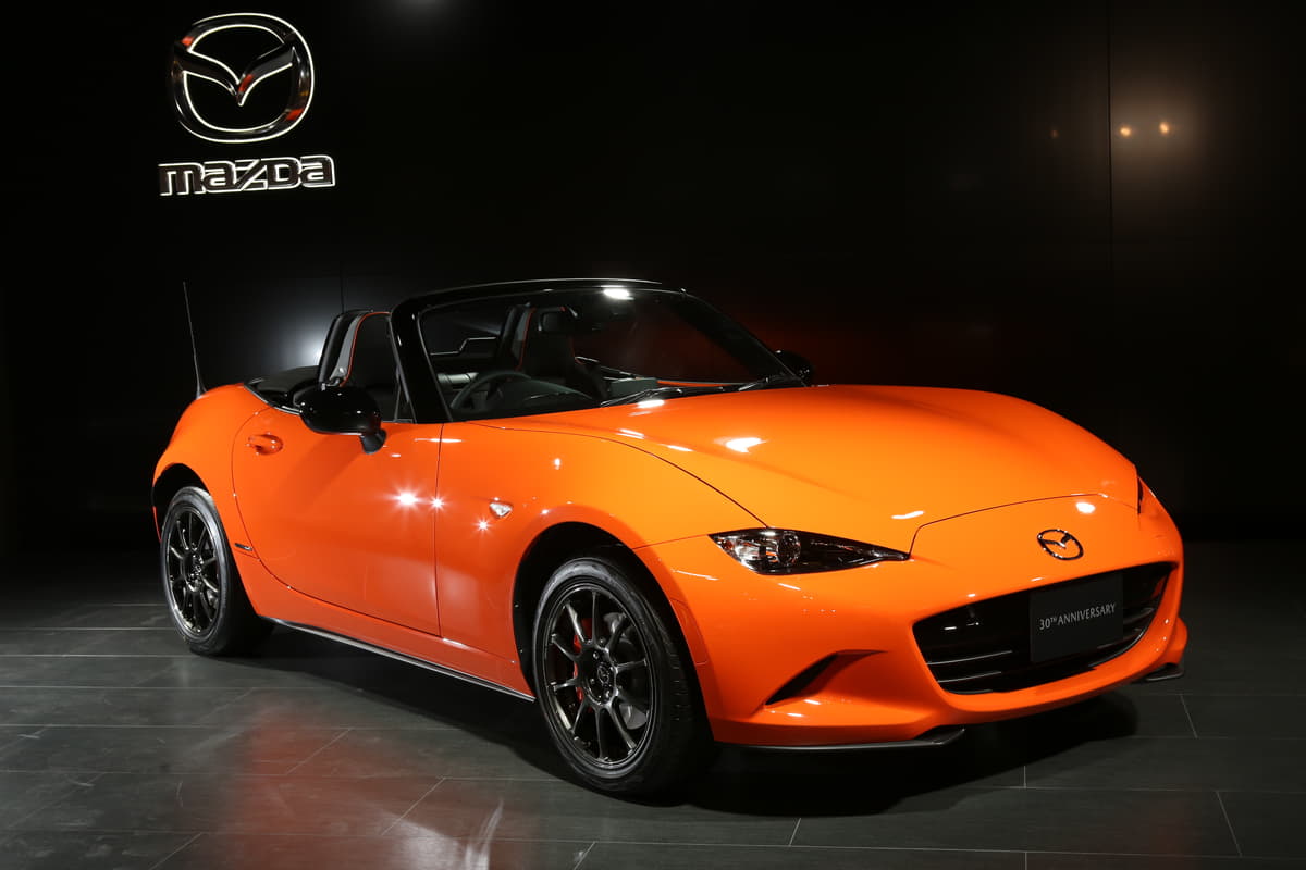 世界3000台限定！ マツダ・ロードスター生誕30周年記念モデルを日本初