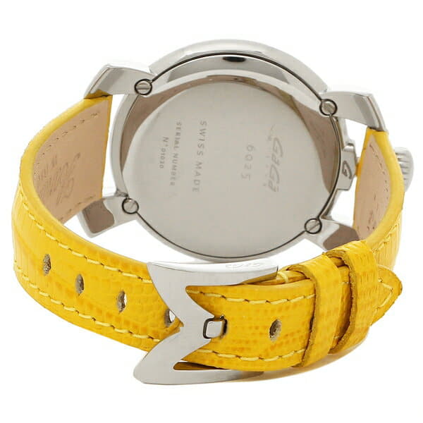 New]Gaga Milan watch men Lady's GAGA MILANO 6025.06 white pearl