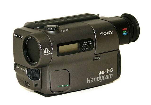 Used]SONY CCD-TR3 Hi8/8mm video camera recorder with Handycam - BE