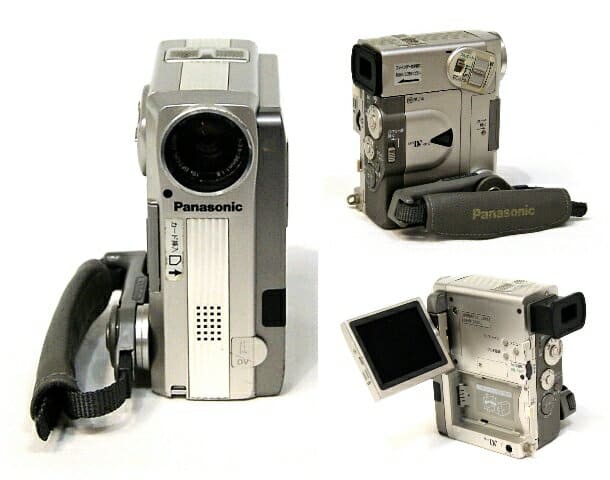 Used]Panasonic NV-C3 Silver digital video camera with Mini DV