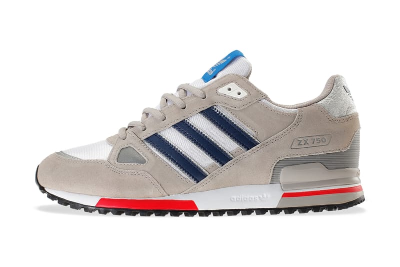 adidas Originals ZX 750 Chrome/Running White/Dark Slate | Hypebeast