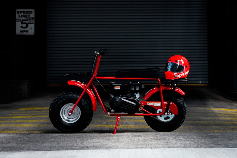 Supreme x Coleman CT200U Mini Bike Closer Look | Hypebeast