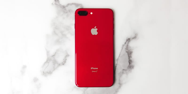 Apple iPhone 8 Plus (PRODUCT)RED Closer Look | Hypebeast