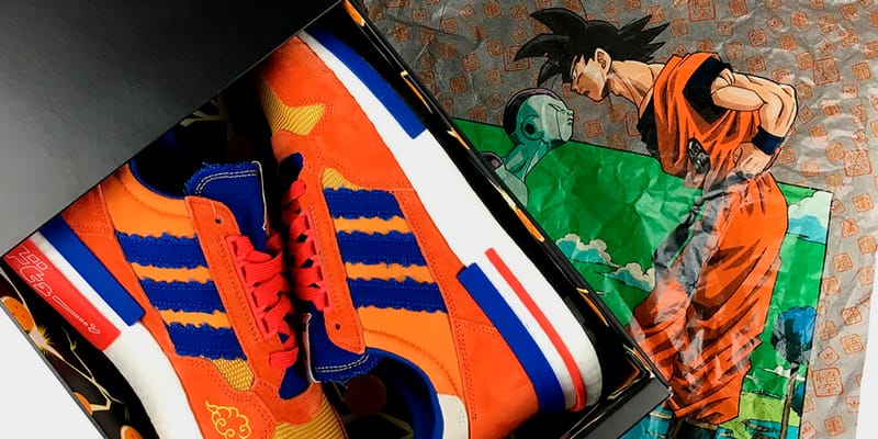 Dragon Ball Z x adidas ZX 500 RM Goku Unboxing Video | Hypebeast