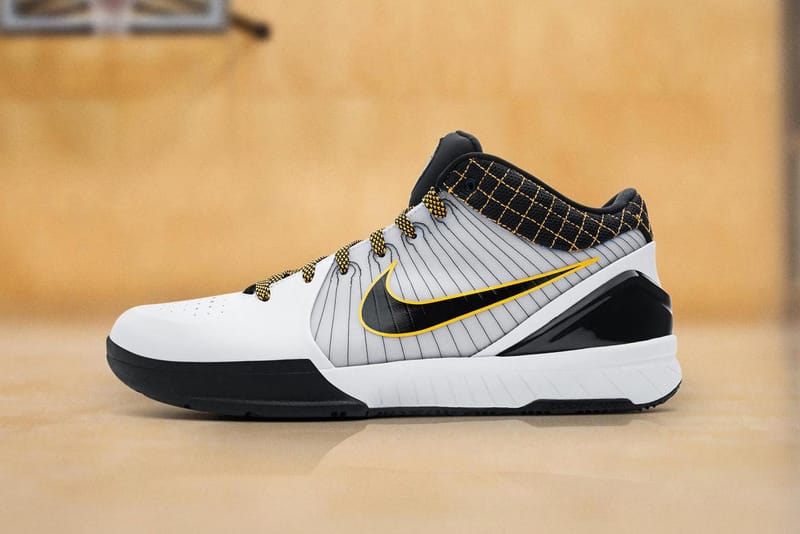 Nike Zoom Kobe IV Protro White Black Del SOL Release | Hypebeast