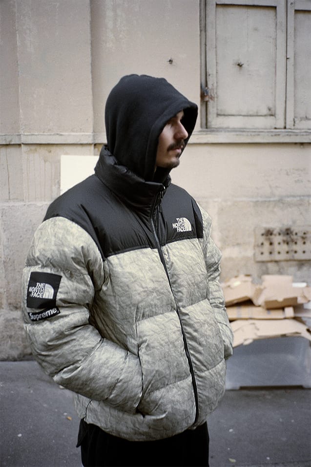 Supreme North Face Nuptse Jacket 紙ヌプシ M