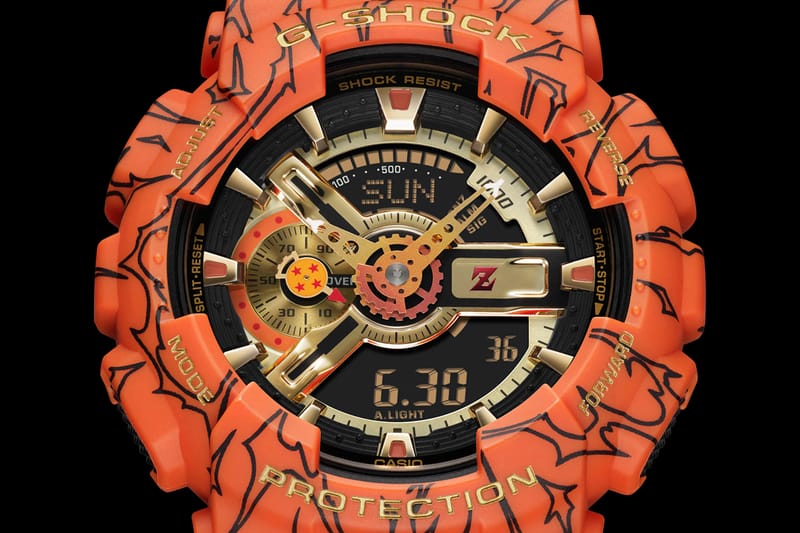 G-SHOCK x 'Dragon Ball Z' GA110JDB-1A4 Wider Release | Hypebeast