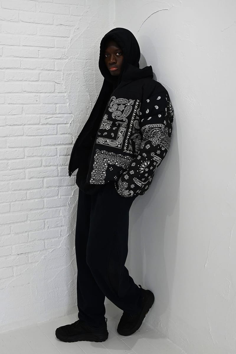 MIYAGIHIDETAKA Bandana Down Jacket Re-Release | Hypebeast
