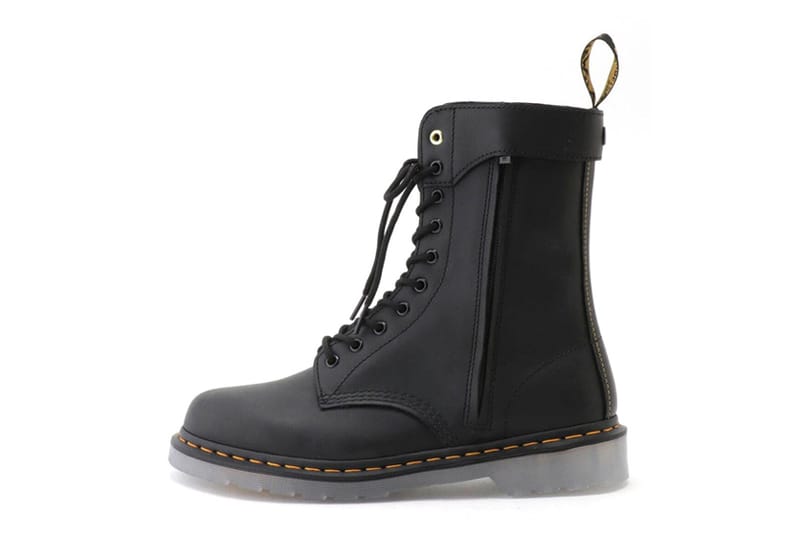 Yohji Yamamoto x Dr. Martens 10-Eye Boot- Hidden Zip | Hypebeast