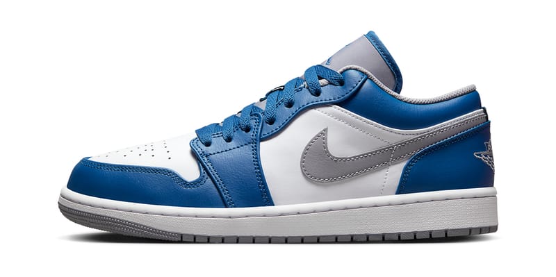 Air Jordan 1 Low True Blue 553558-412 Release Info | Hypebeast