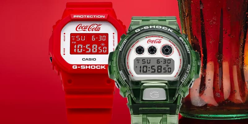 G-SHOCK x Coca-Cola DW-5600 DW-6900 Collab Info | Hypebeast