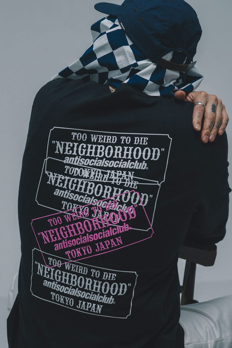 NEIGHBORHOOD x Anti Social Social Club for a Fourth Time | Hypebeast