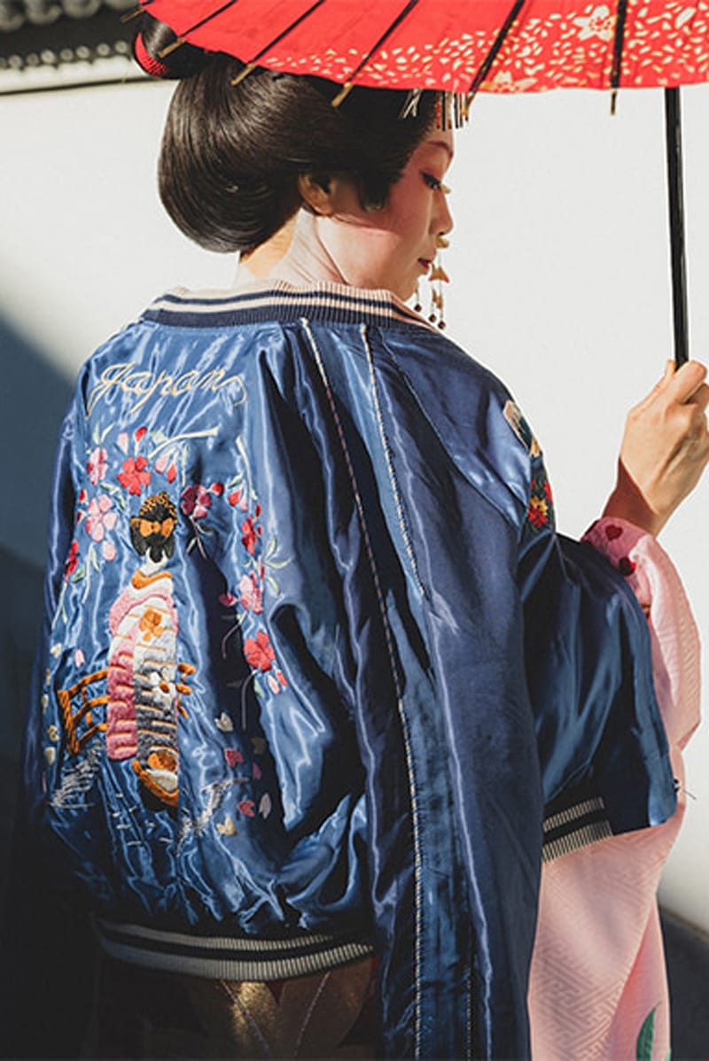 Tailor Toyo x BEAMS BOY Team Up on Sukajan Jacket | Hypebeast