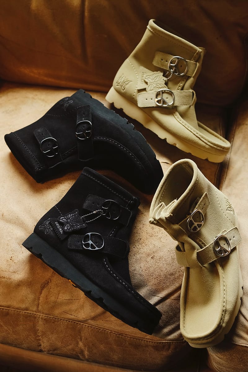 NEEDLES x Clarks Wallabees Release Date Information | Hypebeast