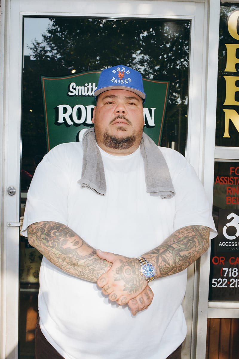 Born X Raised Collab Mitchell & Ness New York Yankees Mets