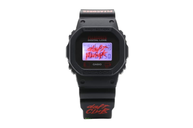 Daft Punk x PLEASURES x Casio G-SHOCK DW5600PDP-1 Watch Release