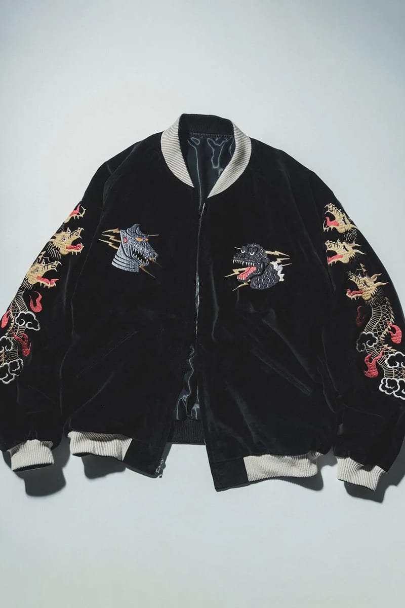 Tailor Toyo x BEAMS Godzilla Sukajan Jacket Info | Hypebeast