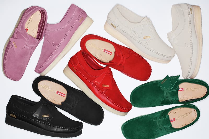 Supreme x Clarks Originals Weaver Collection | Hypebae