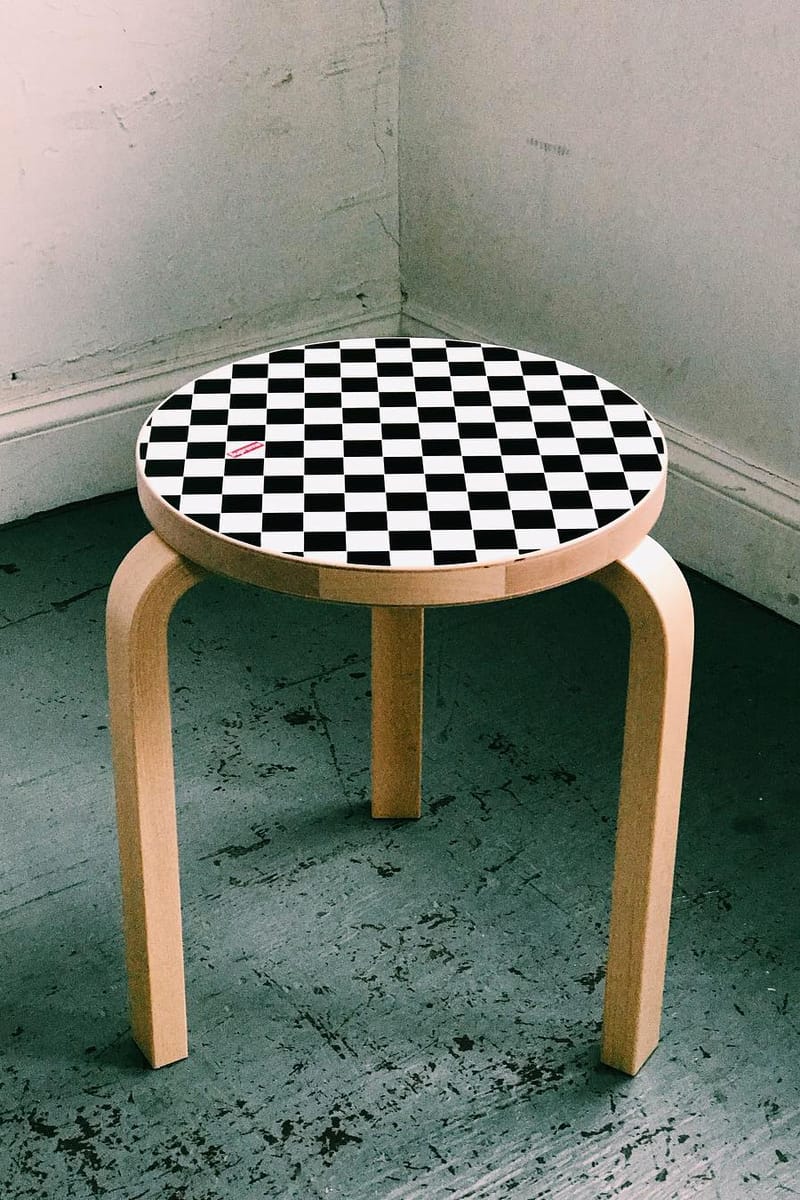 シュプリーム x アルテックの三脚丸椅子 Stool 60 が今週末にドロップ