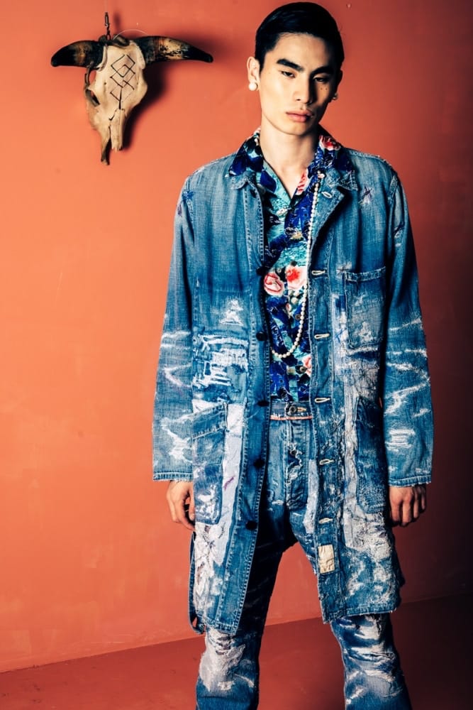 Kapital のリメイクライン Kountry Remake による2017年秋冬ルック