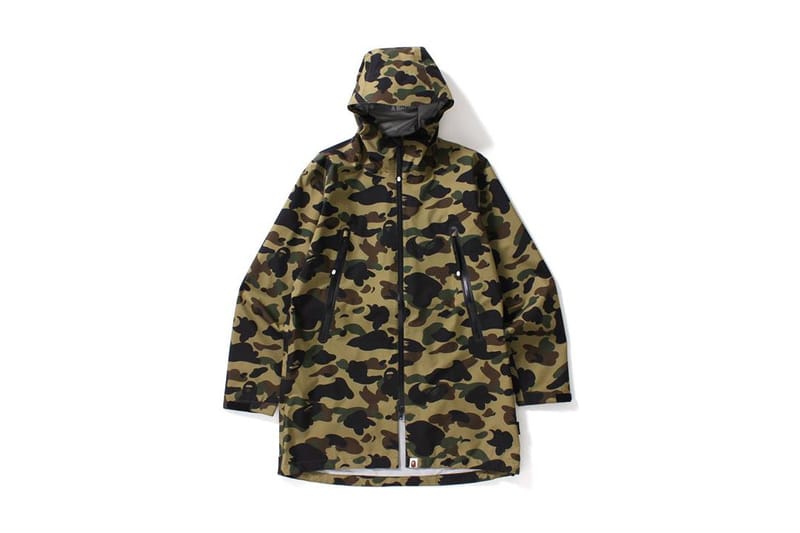 ア ベイシング エイプよりGORE-TEX®採用のカモ柄アウター2型が登場