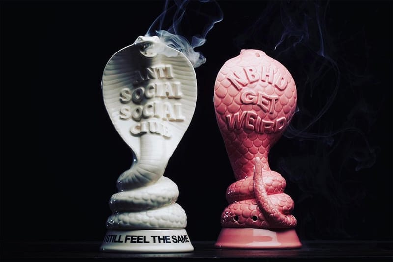 NEIGHBORHOODがAnti Social Social Clubとのコラボお香立ての