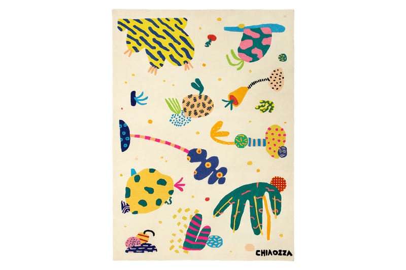 イケアとヴァージル・アブローのコラボによるラグ“KEEP OFF”の再販が