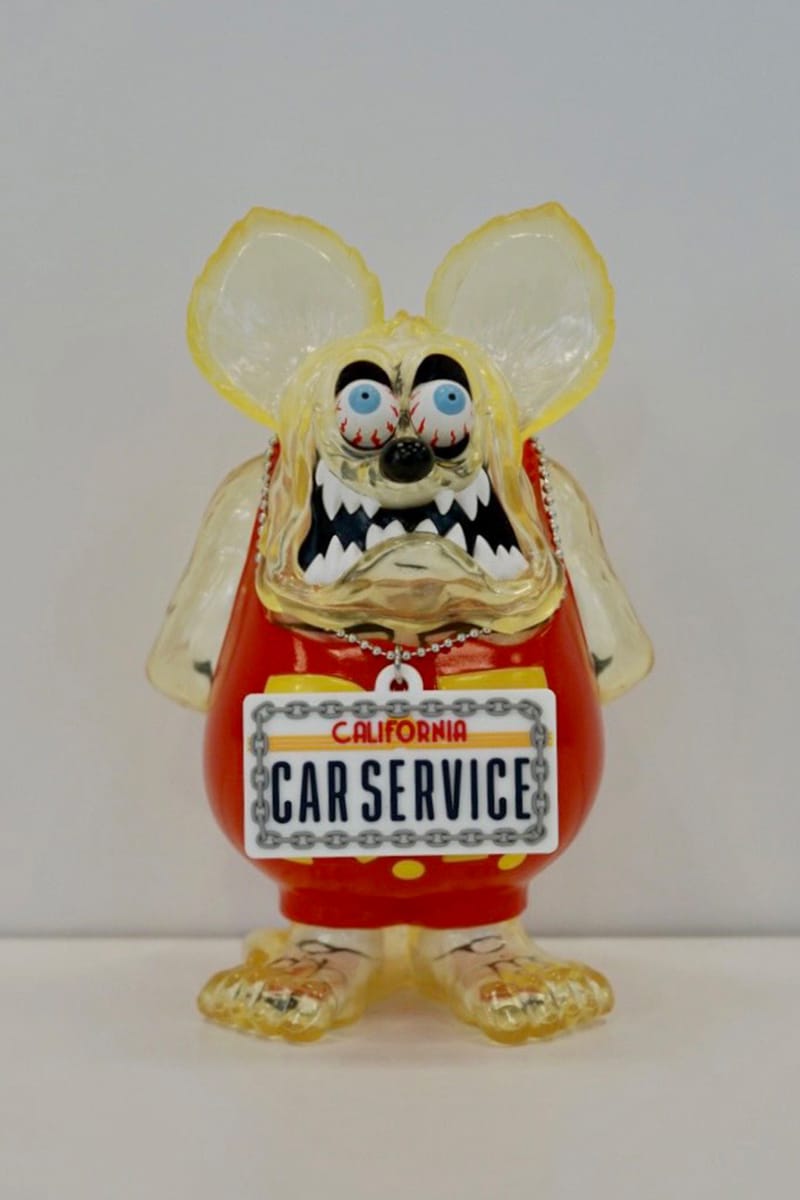 カーサービス x シークレットベースがラットフィンクのフィギュアを