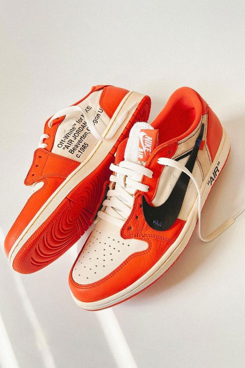 ザック・ラヴィーンのためのオフホワイトxAJ1のカスタムモデル公開