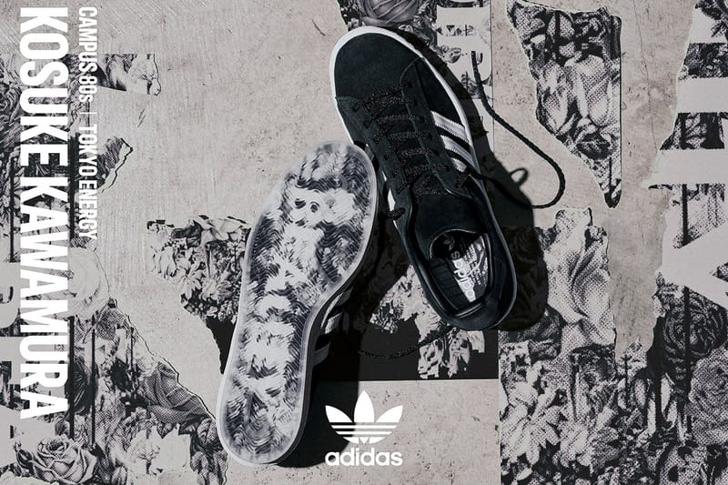 アディダスオリジナルスから河村康輔とのコラボキャンパス80sが発売