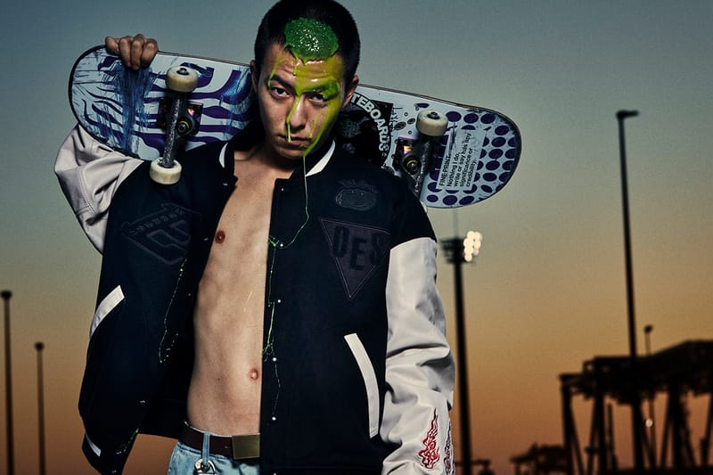 エビセンスケートボードがデラックスとのコラボアイテムを発売