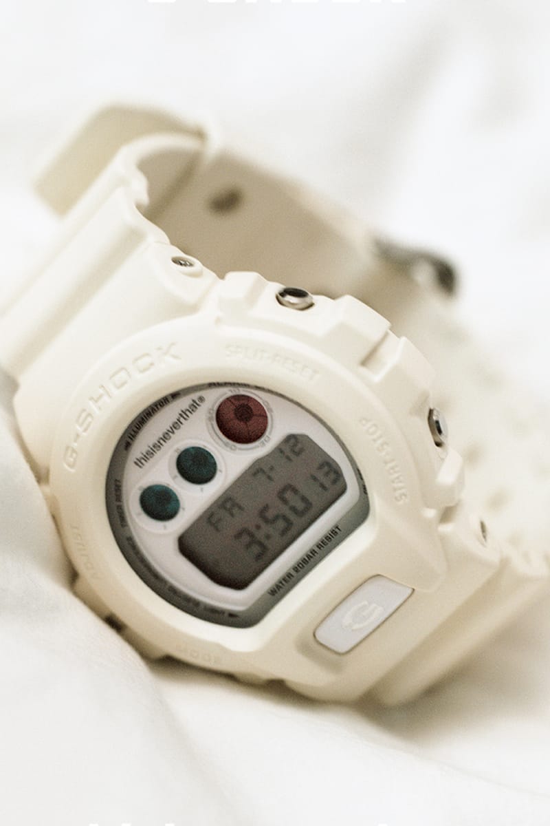 ディスイズネバーザットxGショックがコラボモデルを韓国限定で発売