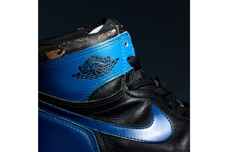 1985年エアジョーダン1を販売するSKITのポップアップショップ