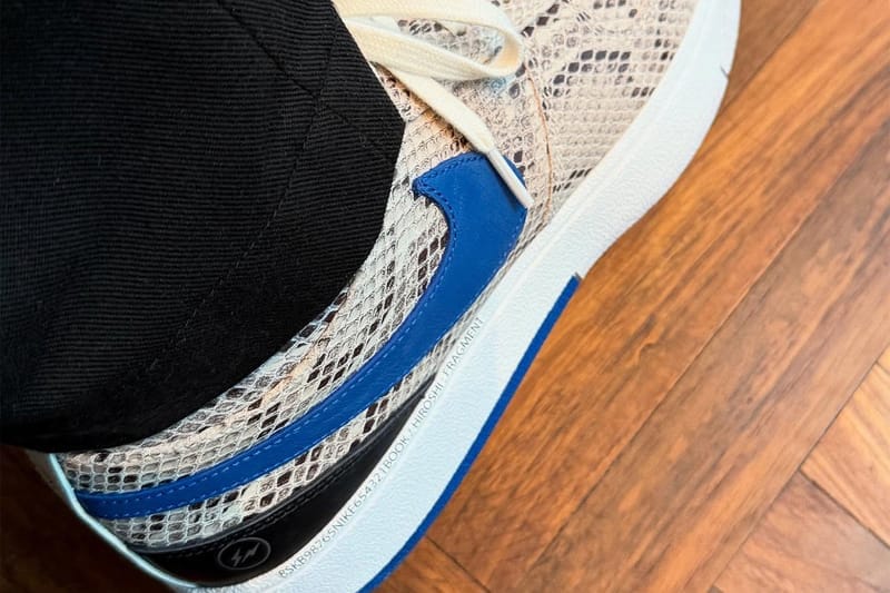 藤原ヒロシのフラグメントデザインxナイキのブック1がスタンバイ